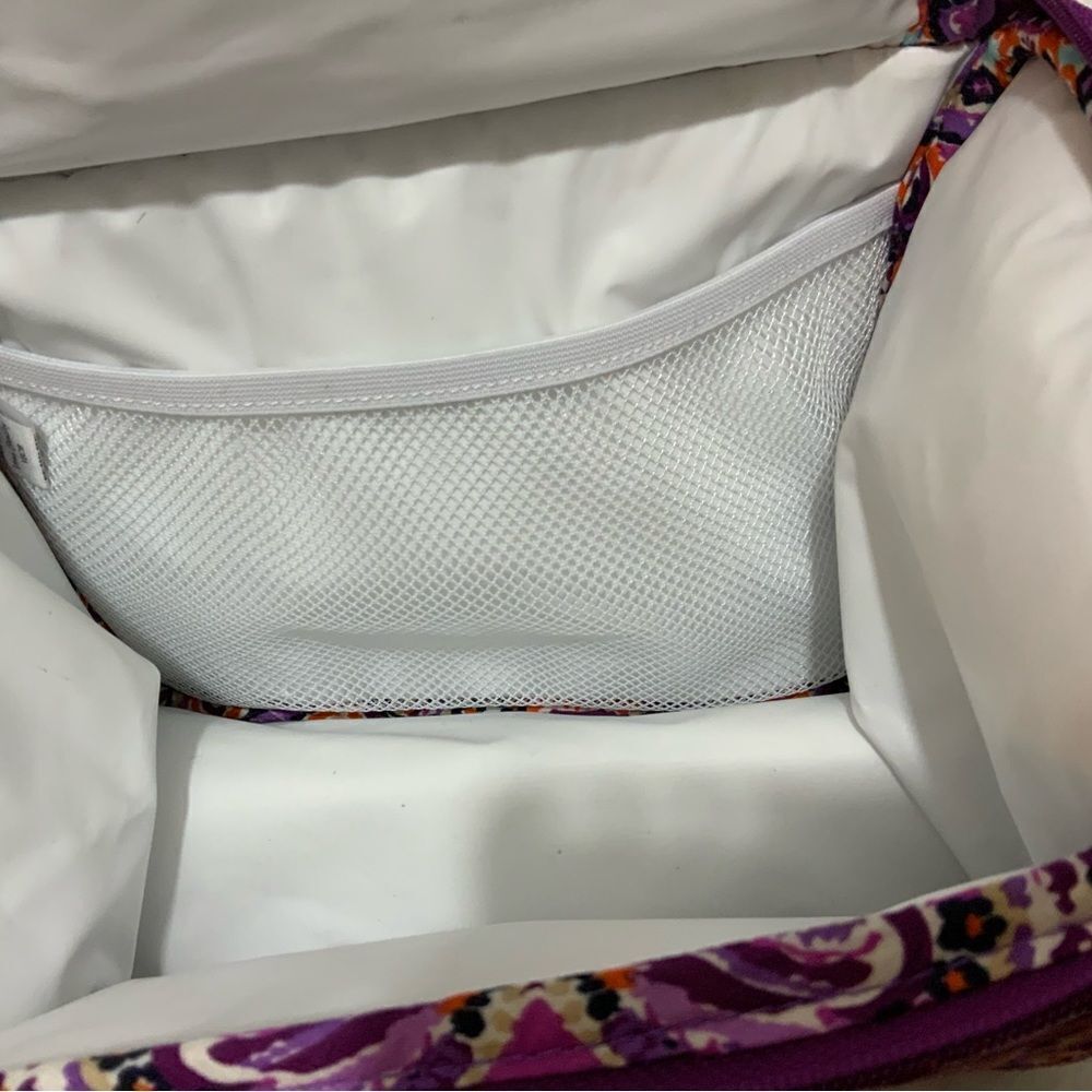 Vera Bradley insulated lunch bag red pink - Picture 9 of 9